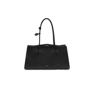 ALAÏA LE TECKEL GRAINED LEATHER TOTE BAG EKE886 (42*22*18cm)